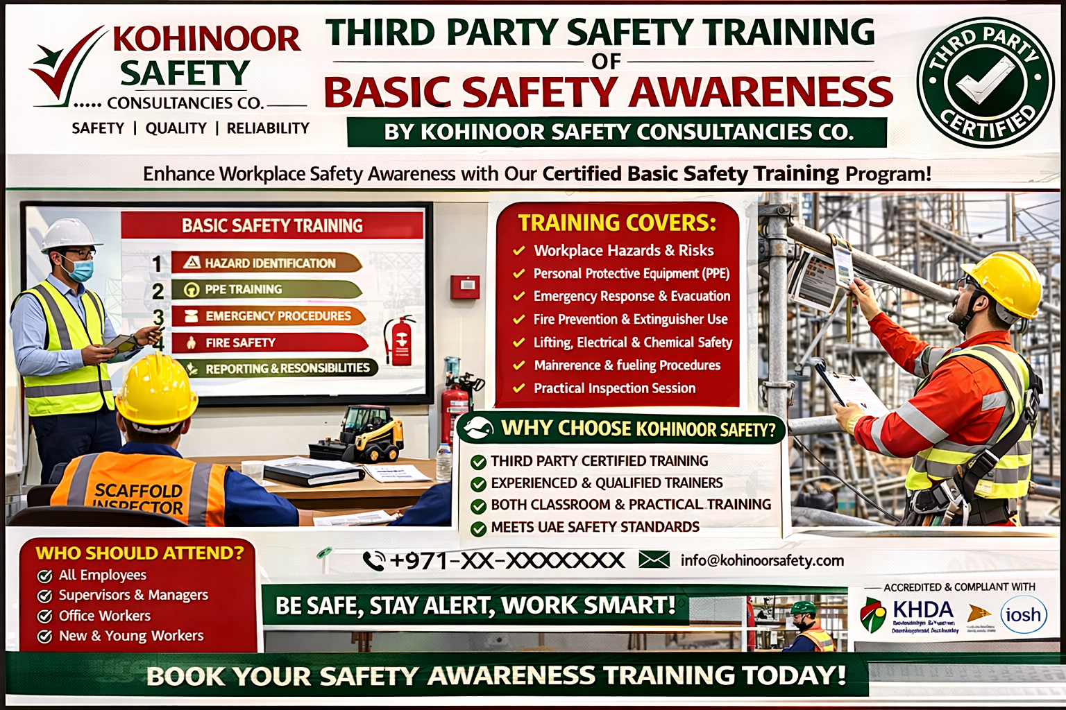 Third Party Safety Training of Basic Safety Awareness